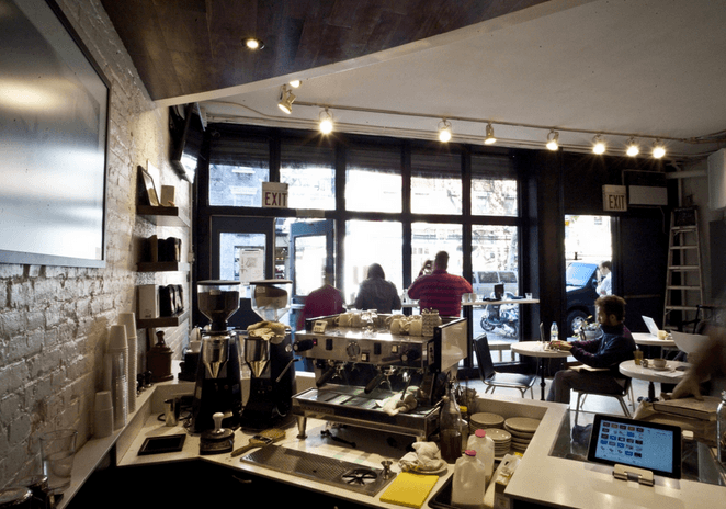Journaling at Everyman Espresso or Cafe Regular