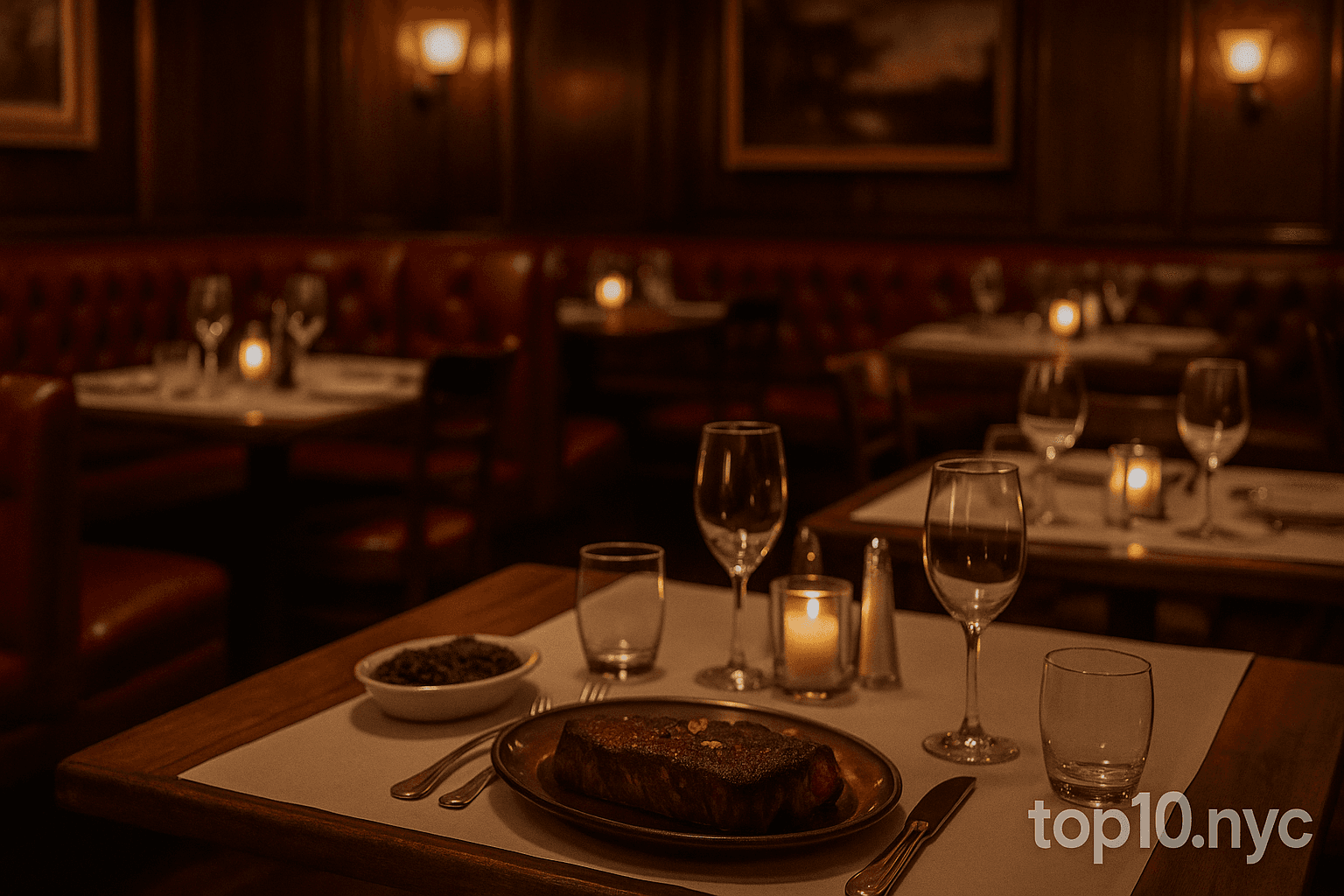Top 10 Steakhouses in NYC