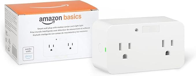 Amazon Basics Dual Smart Plug – $19.54