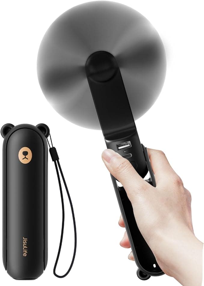  JISULIFE Handheld Mini Fan – $15.99