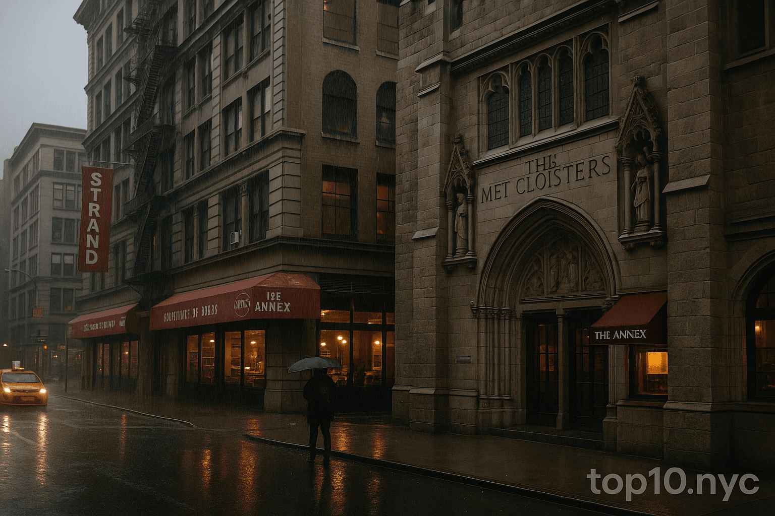 Top 10 Places to Go When It Rains in NYC